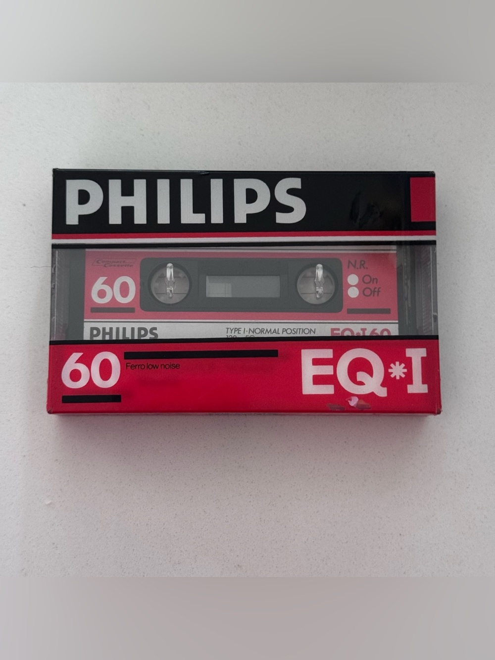 PHILIPS EQ-I 60 TYPE I BLANK CASSETTE TAPE Sealed NEW